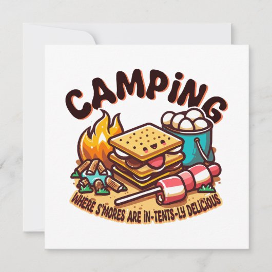 s'mores kamp (Voorkant)