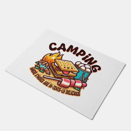 smores kamp deurmat (Schuin)