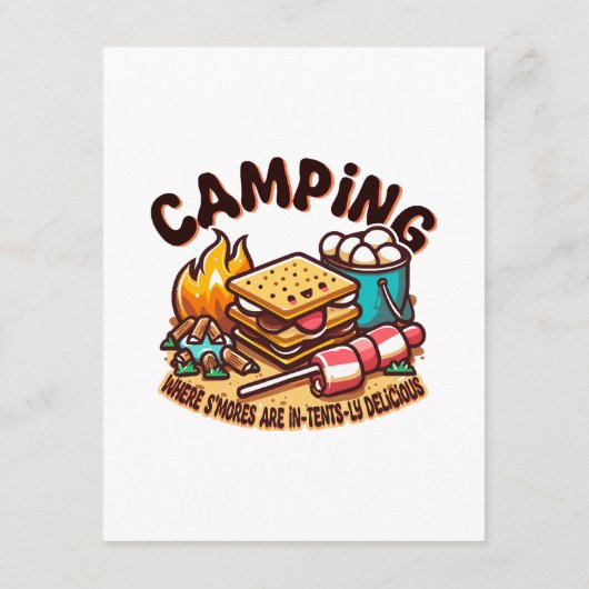 s'mores kamp informatiekaartje (Achterkant)