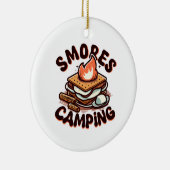 s'mores kamp keramisch ornament (Rechts)