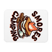 s'mores kamp magneet (Horizontaal)