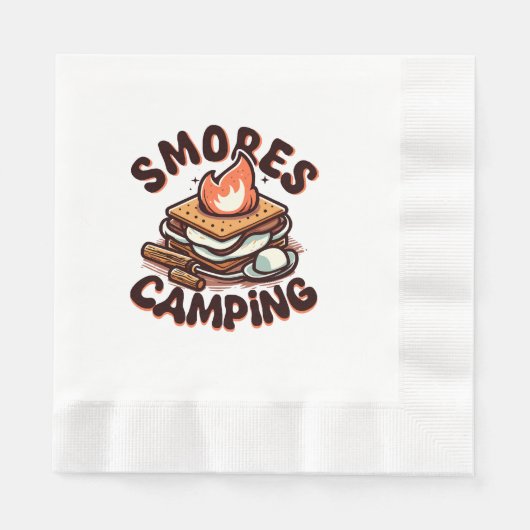 smores kamp servet (Voorkant)