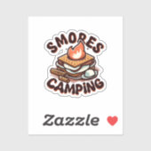s'mores kamp sticker (Vel)