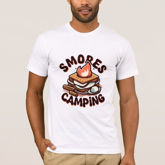 s'mores kamp t-shirt (Voorkant)