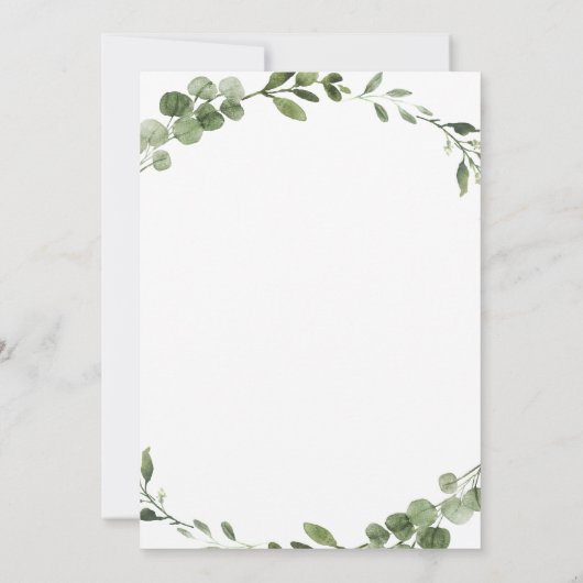 S'mores Kampvuur groen Verjaardag Kaart (Achterkant)