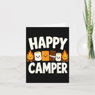 S'mores kampvuur kamperen kaart