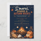 S'mores-kampvuurfeest Kaart (Voorkant)