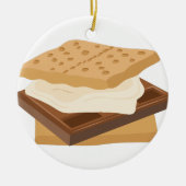 Smores Keramisch Ornament (Voorkant)