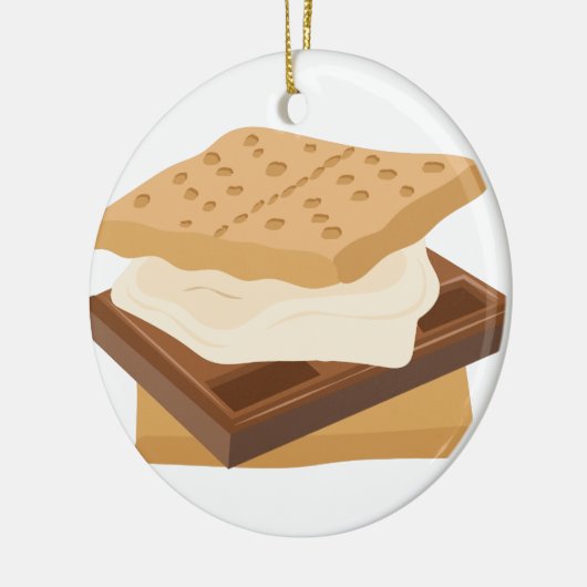 Smores Keramisch Ornament (Links)