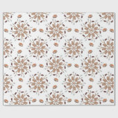 S'mores Mandala Pattern Cadeaupapier (Vlak)