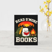 S'mores marshmallow lezen kampvuur kaart (Gele Bloem)