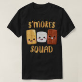 S'mores Marshmallows Funny Smores Squad Camping Ca T-shirt (Design voorkant)