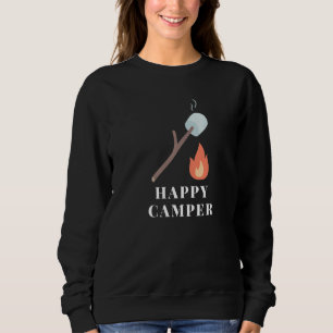 Smores Marshmallows Happy Campers Camping Camping Trui