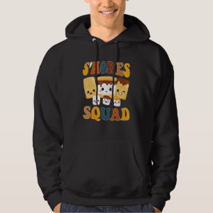 S'mores Marshmallows  Smores Squad Kamperen Kampee Hoodie