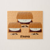 S'mores met woord | Jigzaag Puzzle Legpuzzel (Horizontaal)