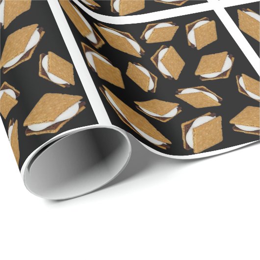 Smores patroon cadeaupapier (Rol Hoek)