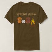 Smores shirt Smores Squad Campingfor Kinder (Design voorkant)