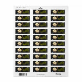 S'mores Slaapzak Sneeuwman Etiket (Full Sheet)