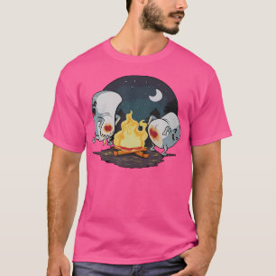 Smores S'Mores Marshmallow Kampvuur Camping Roasti T-shirt