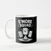 S'mores Squad Camping Campfire Cute Marshmallow Koffiemok (Links)