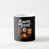 S'mores squad grappige marshmallow kampvuur  koffiemok (Center)