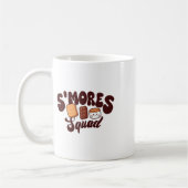 S'mores Squad Kamperen Kampvuur Chocolade Marshmal Koffiemok (Links)