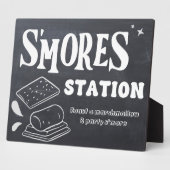 S'mores Stationsbord Fotoplaat (Zijkant)