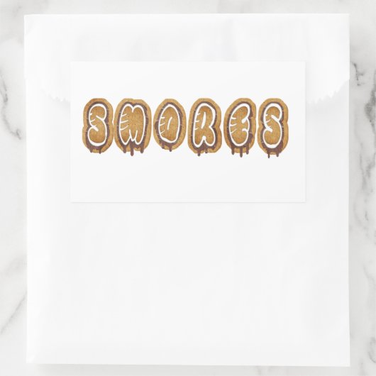 Smores Treats Rechthoekige Sticker (Tas)