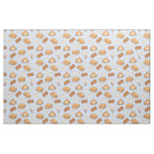 S'mores Vintage Camping Marshmallow Kampvuur Kampe Stof (Fat Quarter)