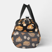 S'mores Vintage Kampeer Kampvuur Monogram Plunjezak (Rechts)