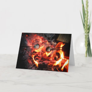 "S'mores"-vogelkaart Kaart