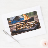 S'mores voor de Sticker van Campfire (Envelop)