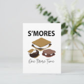Smores'mores Dessert Nog een keer Smore Briefkaart (Staand voorkant)
