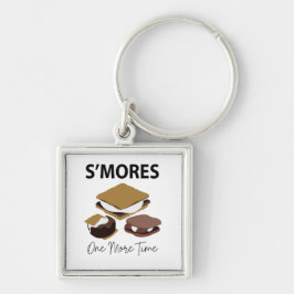 Smores'mores Dessert Nog een keer Smore Sleutelhanger