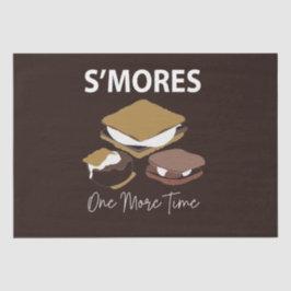 Smores'mores Dessert Nog een keer Smore Tissuepapier