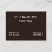 Smores'mores Dessert Nog een keer Smore Visitekaartje (Achterkant)