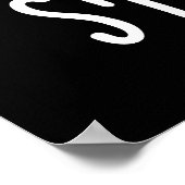 Smoring Funny Smore Puns Donker BG Poster (Hoek)