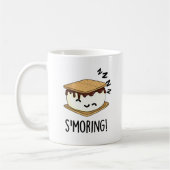 Smoring Grappige Smore Puns Koffiemok (Links)