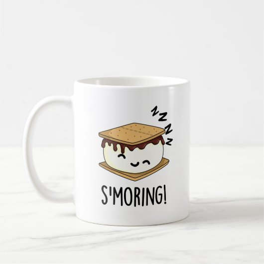Smoring Grappige Smore Puns Koffiemok (Links)