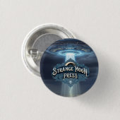 SMP LLC knop - UFO logo Ronde Button 3,2 Cm (Voorkant /achterkant)