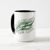 SMR 30e Mok ter herdenking van het muziekfestival (Voorkant links)