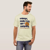 SMRTER T-shirt werken (Voorkant volledig)