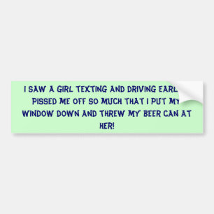 Sms-bumpersticker Bumpersticker