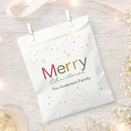 Sms-familie met fijne kerst bedankzakje (Geknipt)