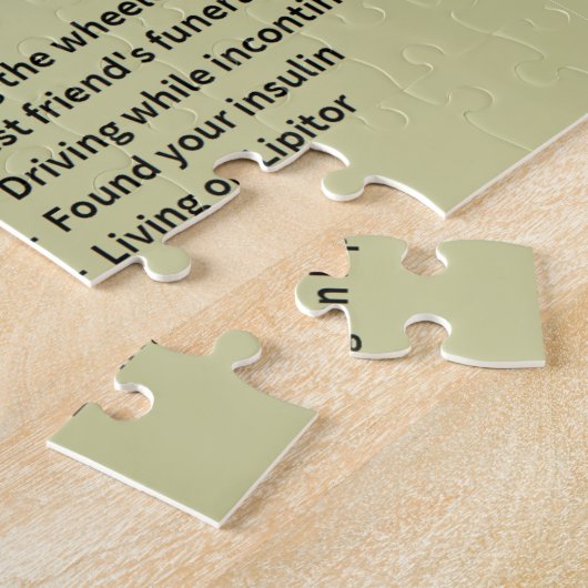 Sms-gids voor Retirees Legpuzzel (Zijkant)