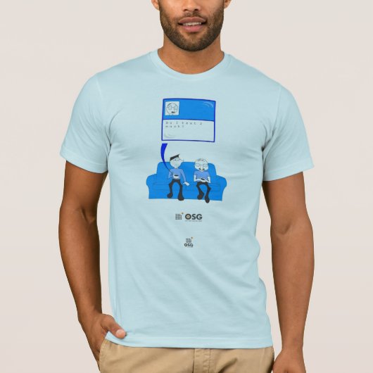 Sms ik te veel? t-shirt (Voorkant)