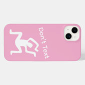 Sms niet iPhone hoesje (Achterkant horizontaal)