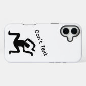 Sms Niet iPhone Hoesje (Achterkant horizontaal)