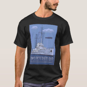 SMS Ostfriesland  diagram T-shirt