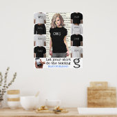 Sms-Poster van mijn G Clothing Poster (Keuken)